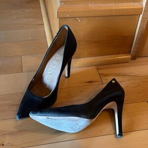 Calvin Klein Women's Black Pointed Heels